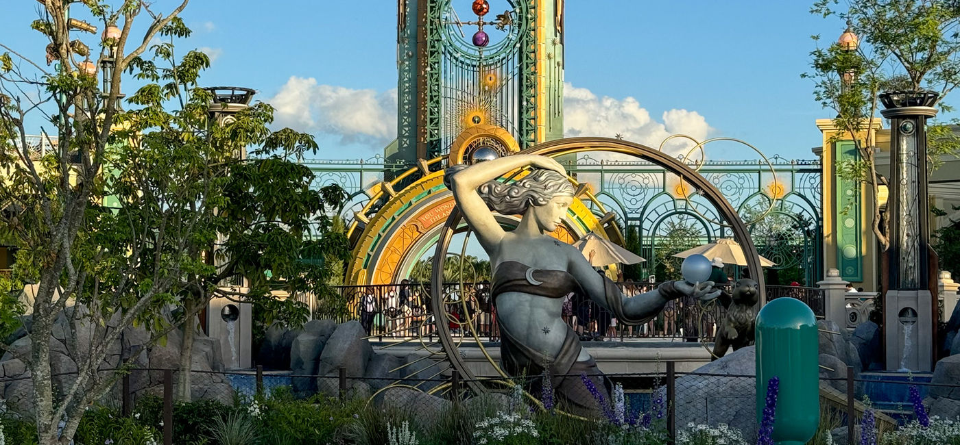 Image: Chronos and Luna from inside Celestial Park. (Photo Credit: Brooke McDonald)