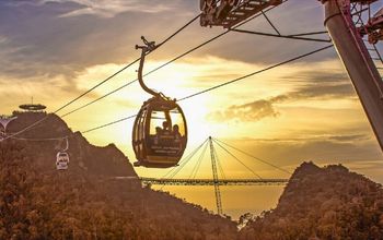 Malaysia cable car ride