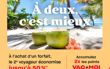 Air Canada Vacations bogo summer french