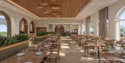 A rendering of Toscana, the new Italian restaurant