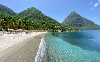 The Pitons in St. Lucia