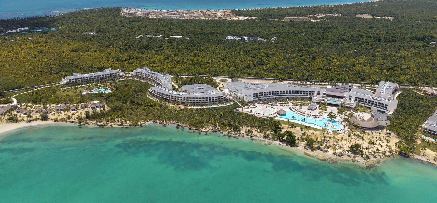 Image: Aerial view of the Zemi Miches Punta Cana All-Inclusive Resort, Curio Collection by Hilton. (Photo Credit: Hilton)