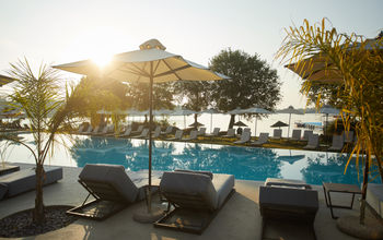 Infinity pool at Dreams Corfu Resort & Spa