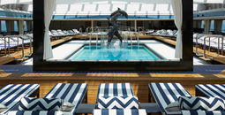 Pool onboard the Celestyal Journey