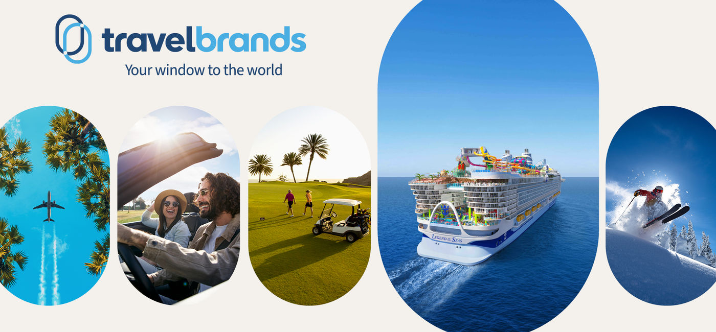 Image: travelbrands' sophisticated new branding (Photo Credit: travelbrands)