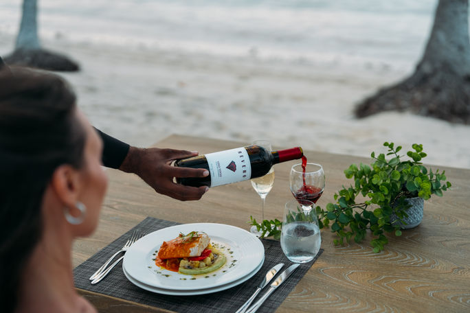 Wyndham Alltra Samana dinner at the beach Wyndham Alltra Samana dinner at the beach