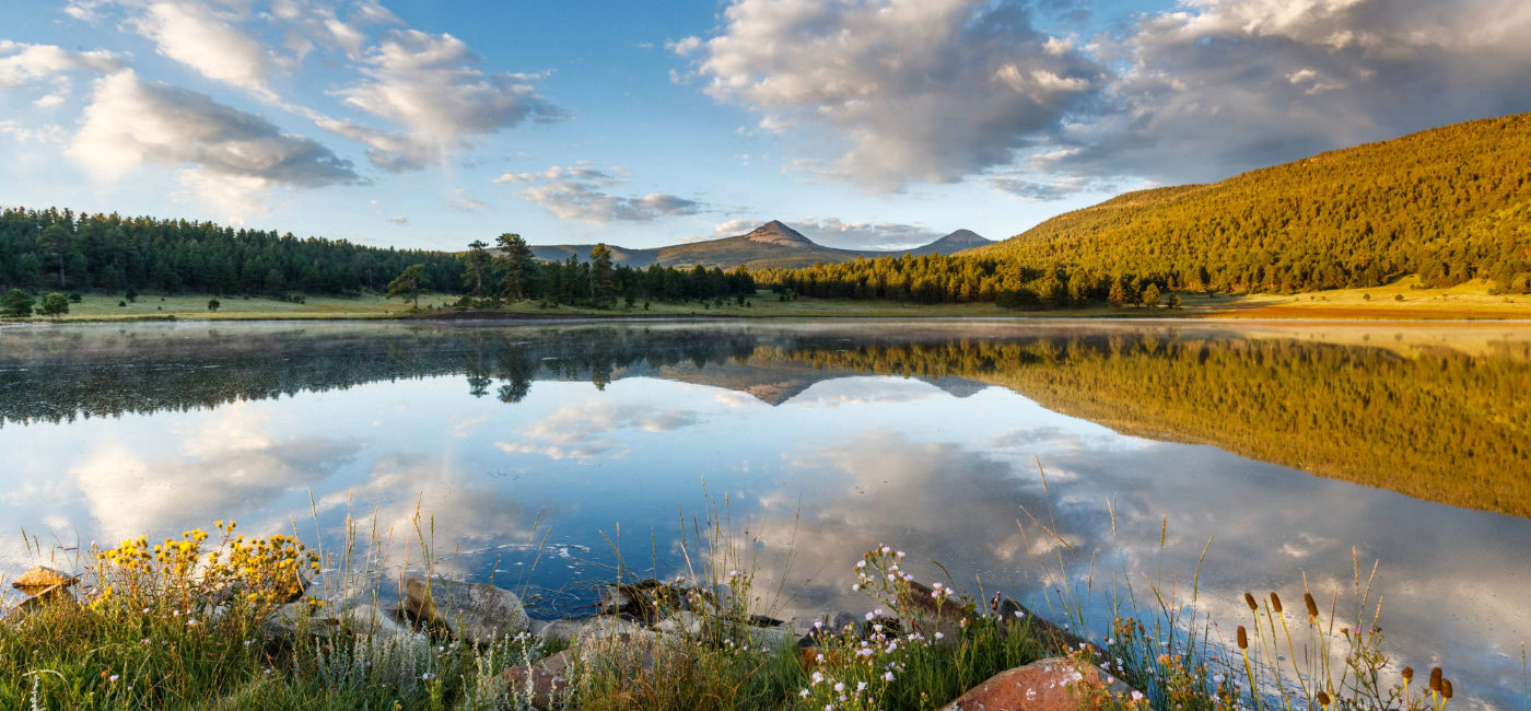 Image: Munn Lake at Vermejo, a Ted Turner Reserve. (Photo Credit: Ted Turner Reserves)