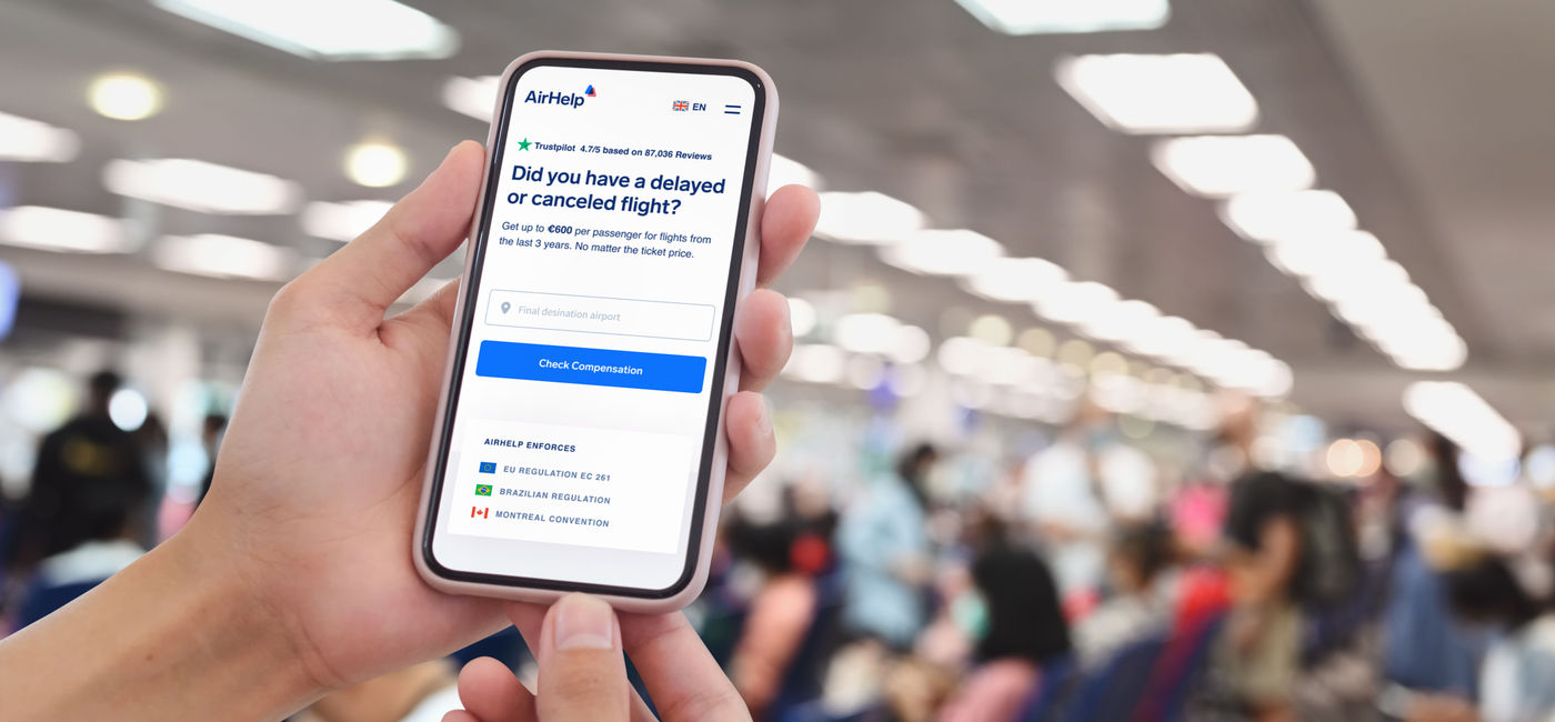 Image: AirHelp Flight and Claim Tracker app (Photo Credit: AirHelp)