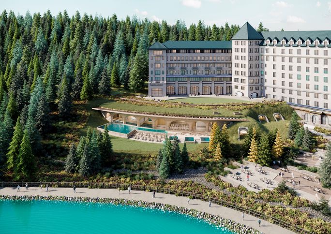 BASIN spa at Fairmont Chateau Lake Louise BASIN spa at Fairmont Chateau Lake Louise