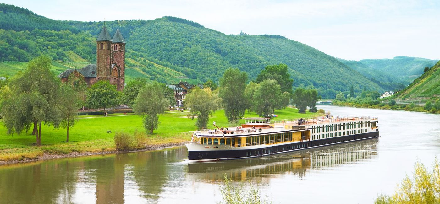 Image: A Trafalgar river cruise ship in the Rhine (Photo Credit: Trafalgar)