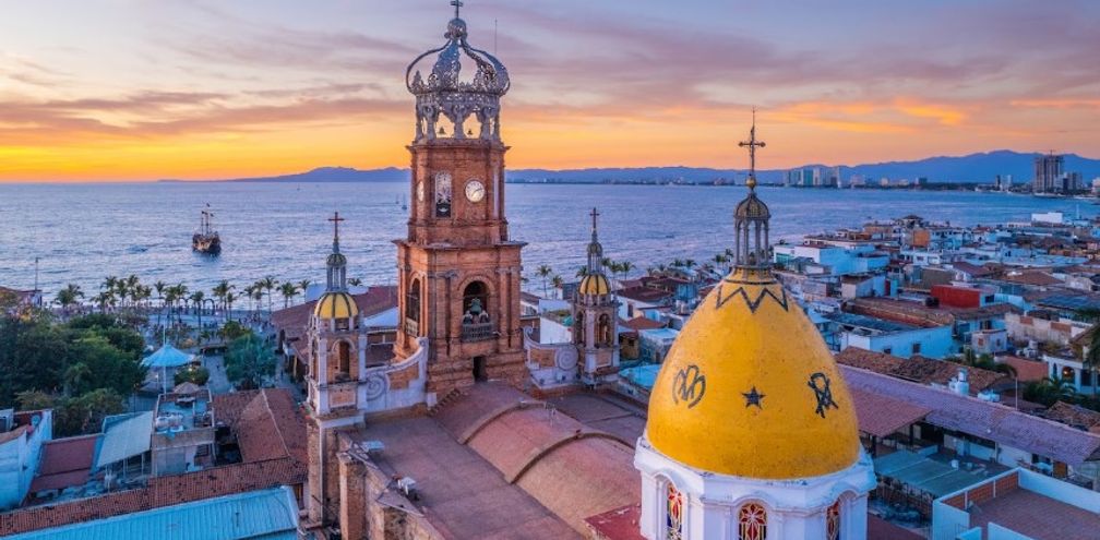Sunset in Puerto Vallarta
