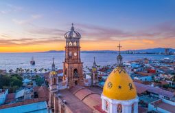 Sunset in Puerto Vallarta