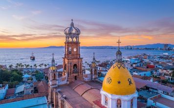 Sunset in Puerto Vallarta