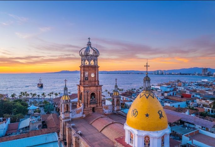 Sunset in Puerto Vallarta