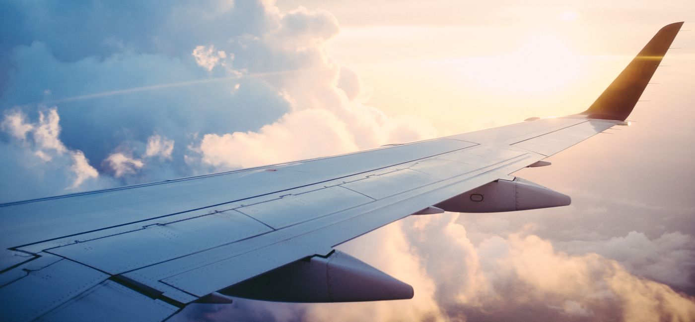 Image: Wing of Airplane in Sky (Photo Credit: Pixabay)