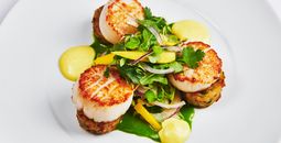 Jennifer Jasinski's pan-seared scallops 