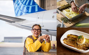 Nancy Silverton and her new dishes for United Polaris
