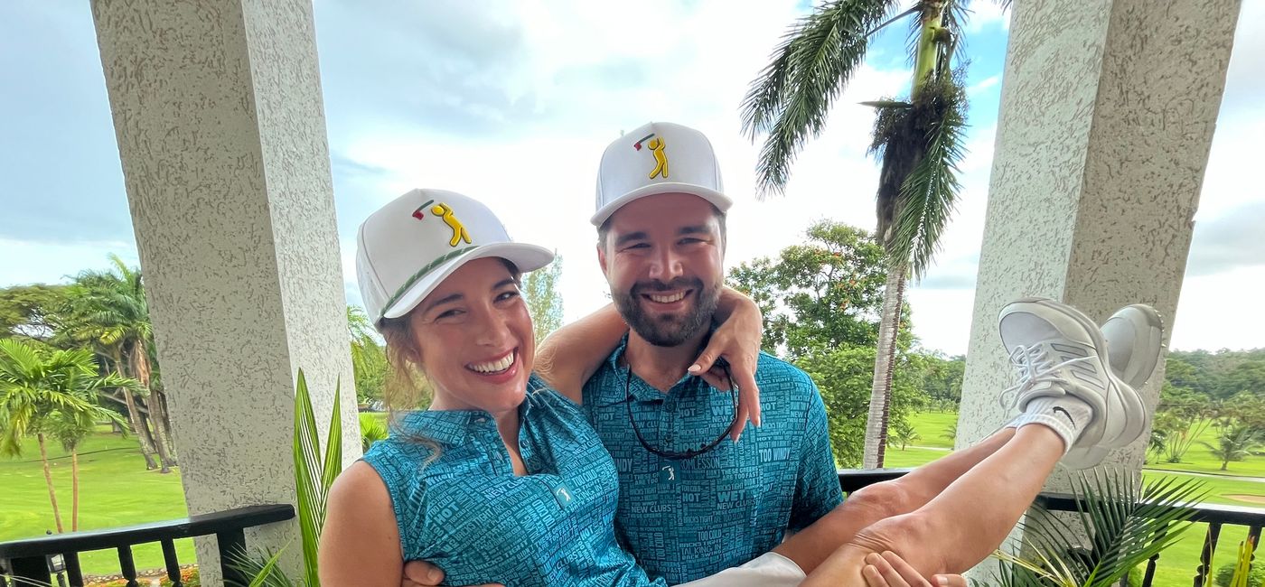 Image: Lauren and James Rotureau of Pursuing Paradise in Savannah, Ga. (Source: Theresa Norton)