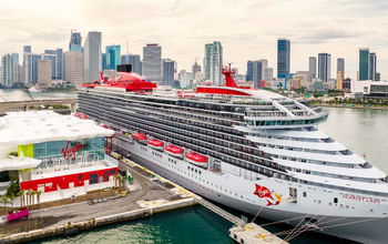 Virgin Voyages' new cruise terminal at PortMiami