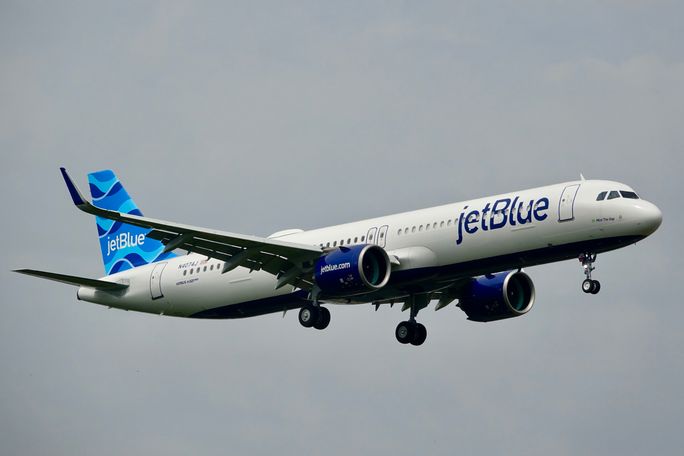 Jetblue A321 plane. Jetblue A321 plane.