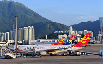 Hong Kong Airlines Airbus A330-200 at Hong Kong International Airport