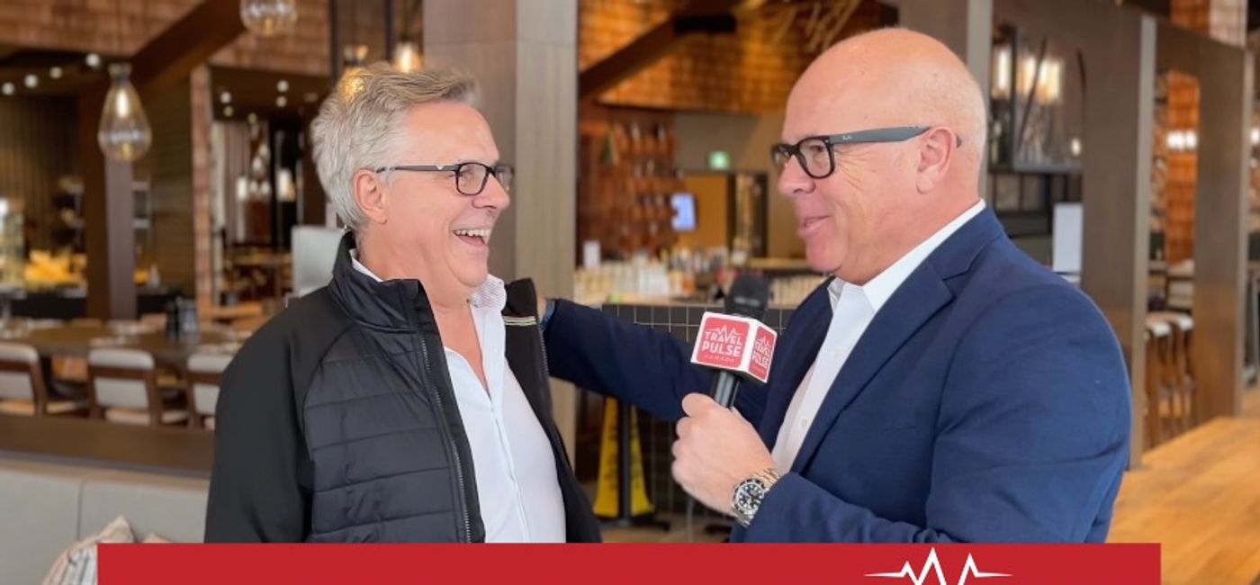 Photo: John Kirk with Richard Villeneuve