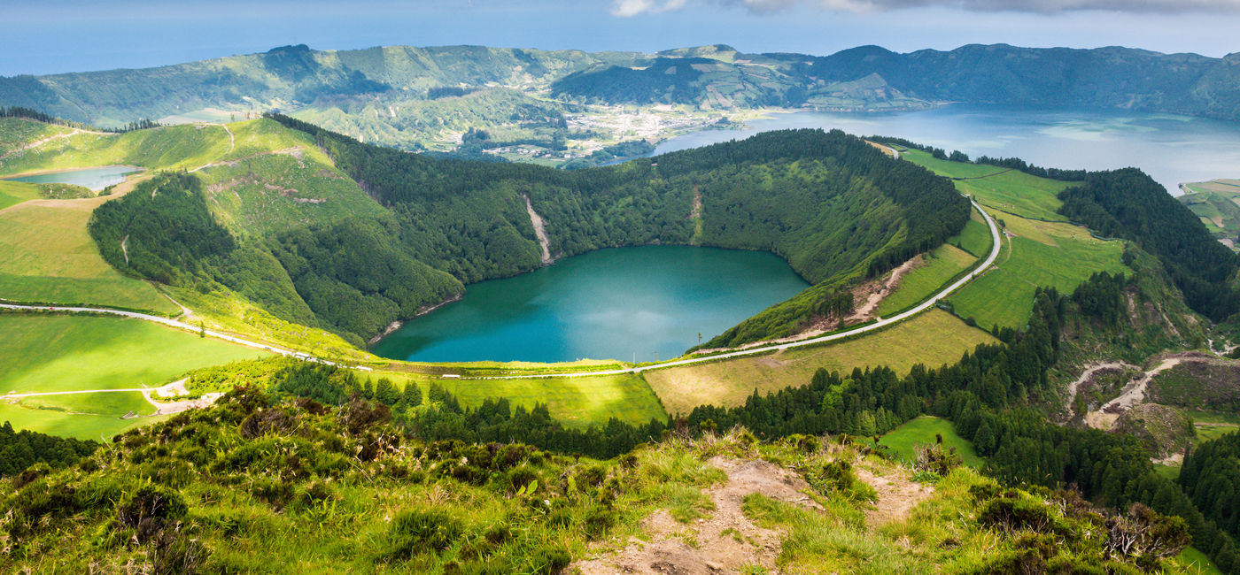 Image: Lake Sete Cidades, Azores, Portugal (Photo Credit: vickysp/Adobe Stock)