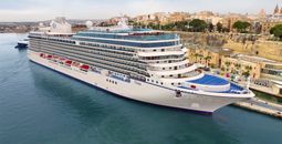 Oceania Vista docked in Malta.