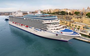 Oceania Vista docked in Malta.