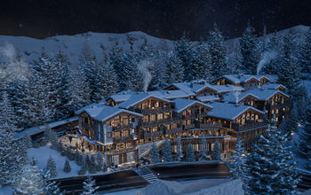 In 2028, Raffles to Unveil Its First Ski Resort In Courchevel, France