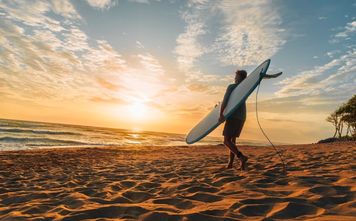 Surfing in the Dominican Republic