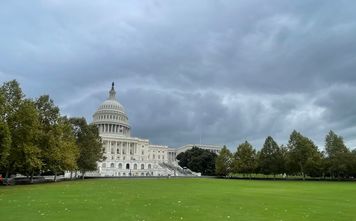 The US Capitol building in Washington, DC