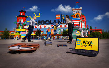 Legoland New York Resort's "Play Time Off" challenge. 