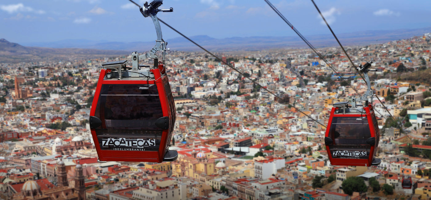 Image: Le premier téléphérique du Mexique est celui de Zacatecas. (Source: Sectur Zacatecas)