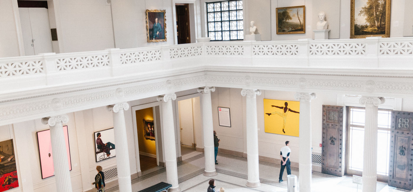 Image: The interior of the New Orleans Museum of Art. (photo via New Orleans & Company) (Photo Credit: (photo via New Orleans & Company))