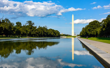 Lincoln Memorial Reflecting Pool in Washington, DC