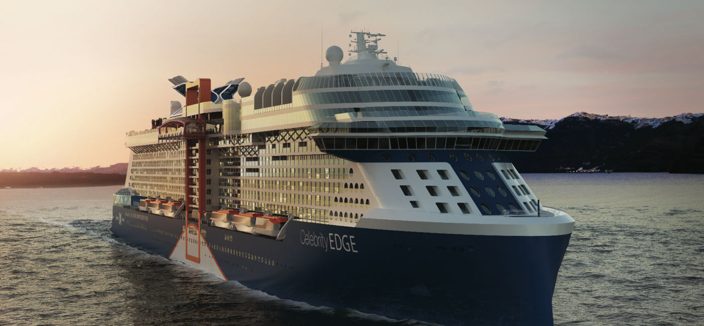 Image: PHOTO: Celebrity Cruises' Celebrity Edge. (photo via Celebrity Cruises)