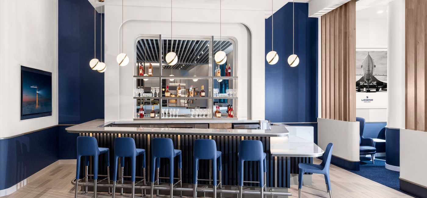 Image: Air France Lounge Chicago O'Hare (Photo Credit: Courtesy Air France)