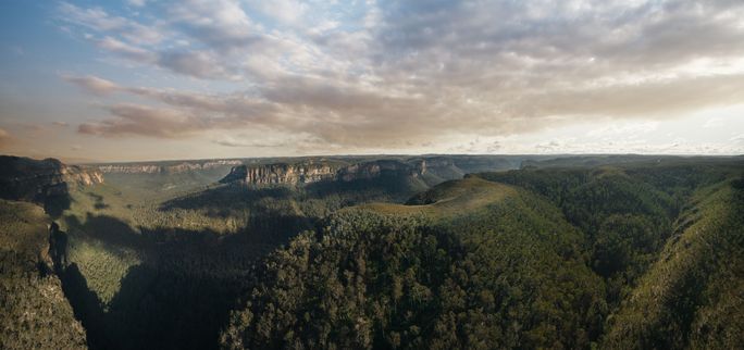 Landscape in New South Wales, Australia. Landscape in New South Wales, Australia.