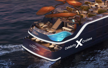 Each vessel will have an infinity-edge plunge pool
