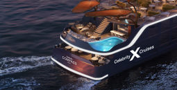 Each vessel will have an infinity-edge plunge pool