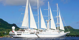 Windstar Cruises' Wind Spirit in Bora Bora
