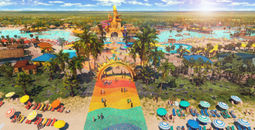 Paradise Plaza Portal Entrance.