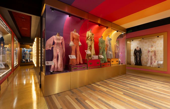 A part of Dolly's Life of Many Colors Museum, located in Nashville, Tennessee. Dolly's Life of Many Colors Museum, dolly parton, nashville attractions