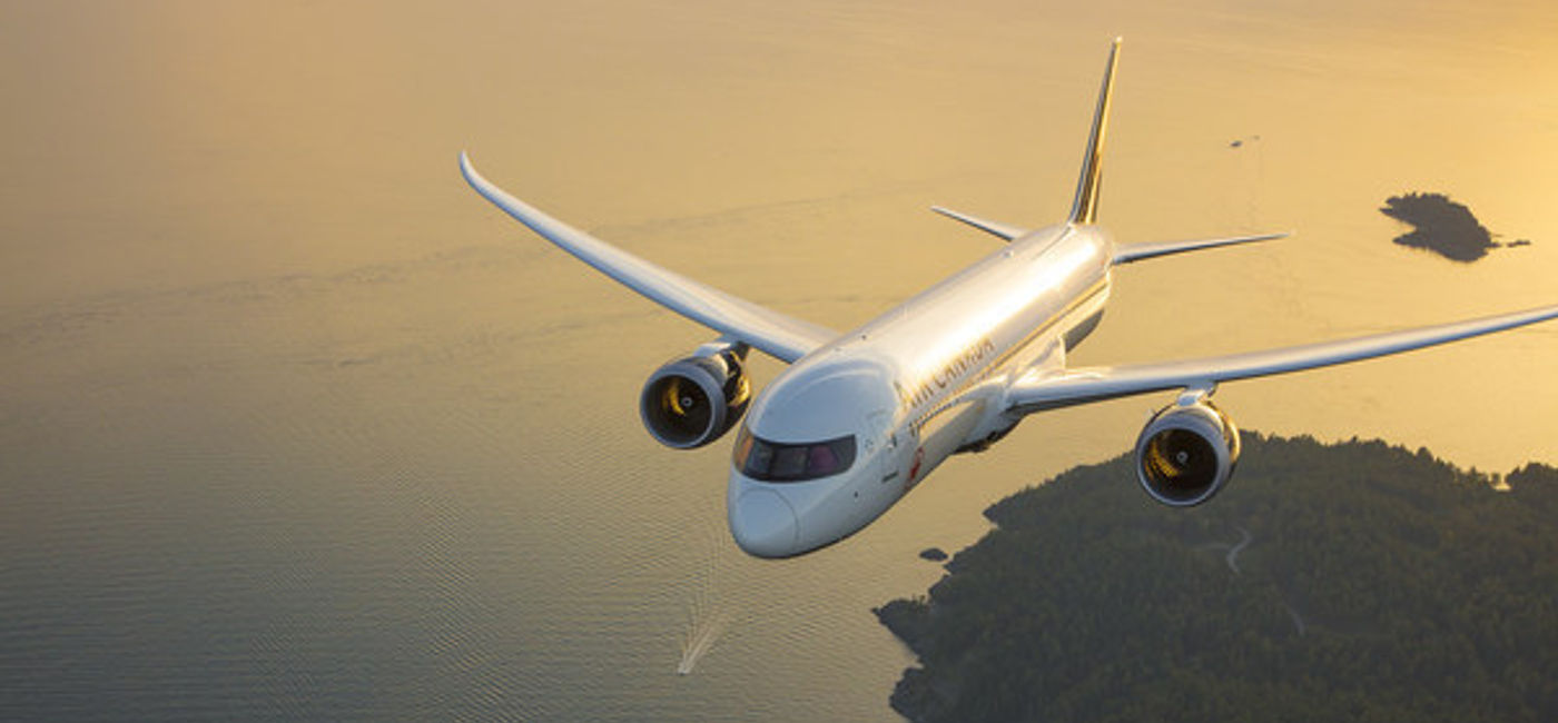 Image: An Air Canada 787 Dreamliner in flight. (Photo Credit: Air Canada)