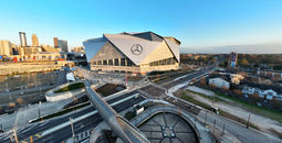 Mercedes-Benz Stadium in Atlanta, Georgia