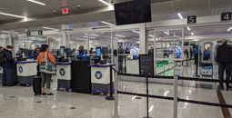 TSA checkpoint, airport TSA,