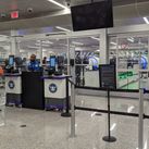 TSA checkpoint, airport TSA,