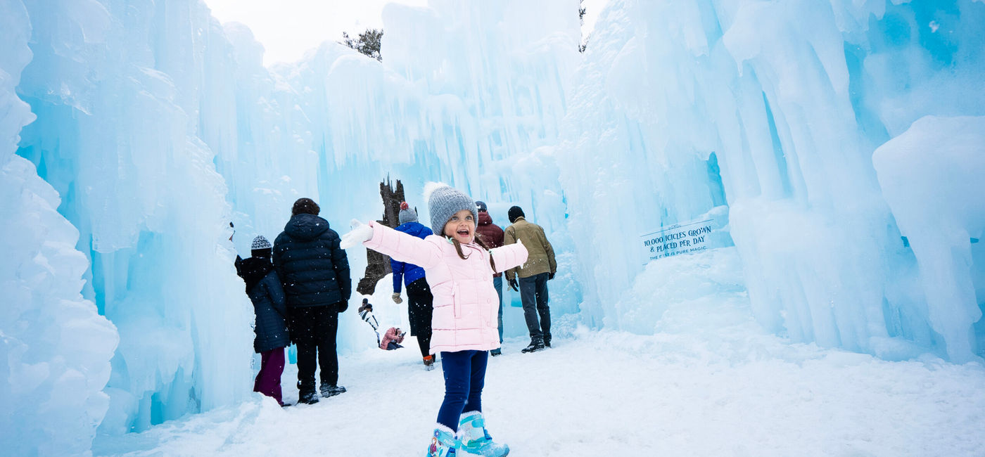 Image: Ice Castles has been bringing fairy tales to life since its inception in 2010. (Photo Credit: Ice Castles)