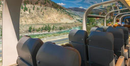 Newly enhanced carriages featuring panoramic windows across eastern Canada